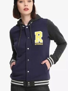 Riverdale Juniors Riverdale High School Bulldogs Varsity Jacket New Small